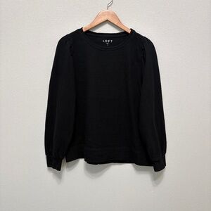 LOFT Heavyweight Cotton Top - Black, L